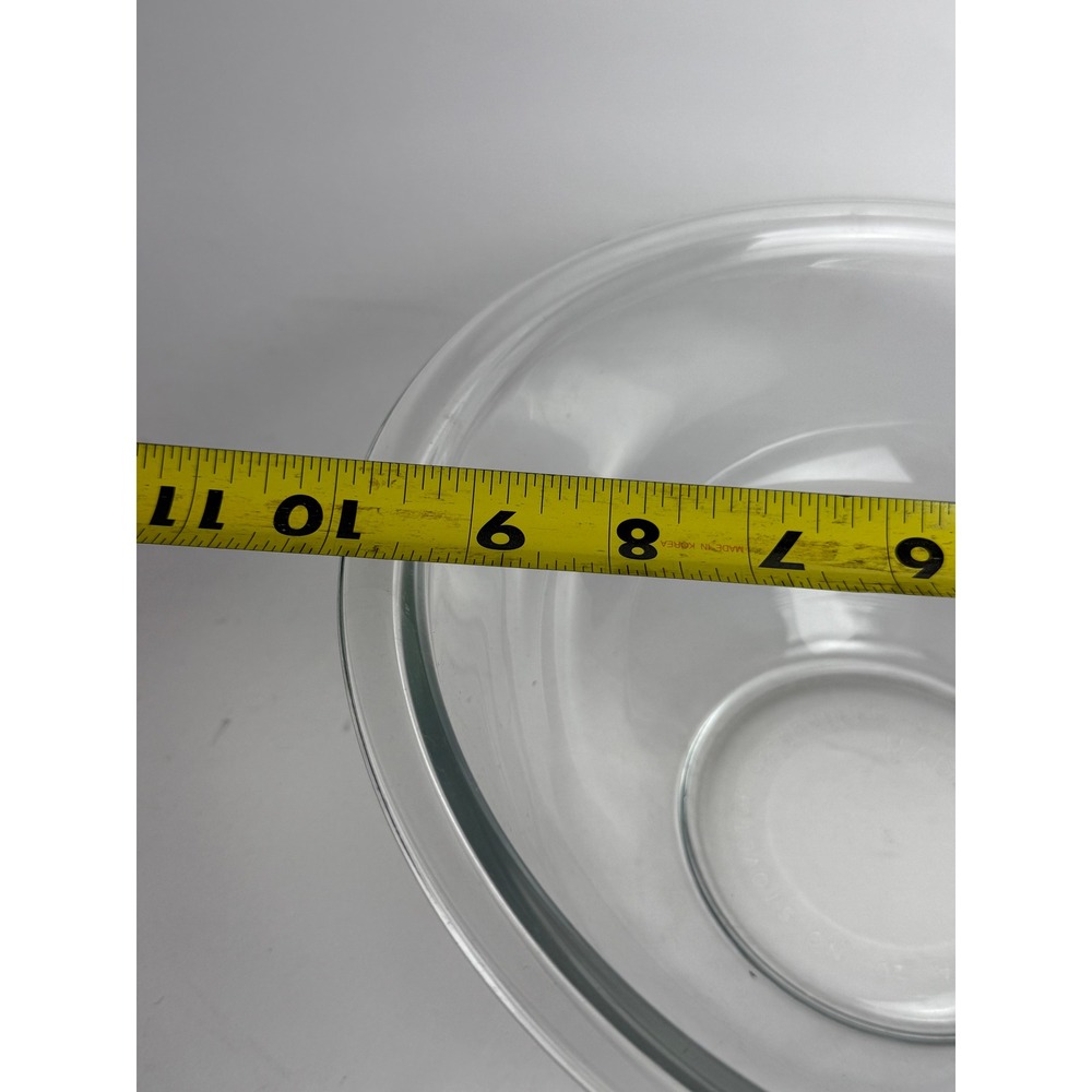 Pyrex Glass Mixing Bowl 325 2.5L Clear Made in USA Oven Broiler Safe - Picture 3 of 6